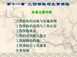 工伤保险的范围