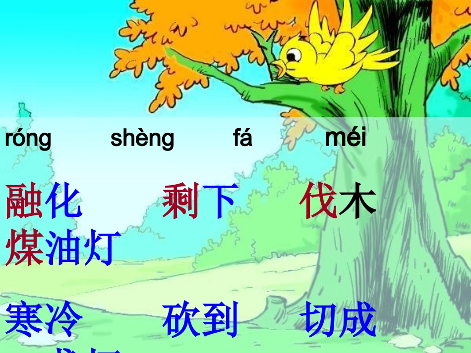 去年的树优秀课件_第3页