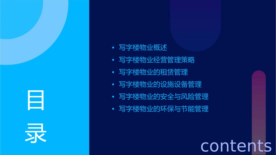 写字楼物业经营管理课件_第2页