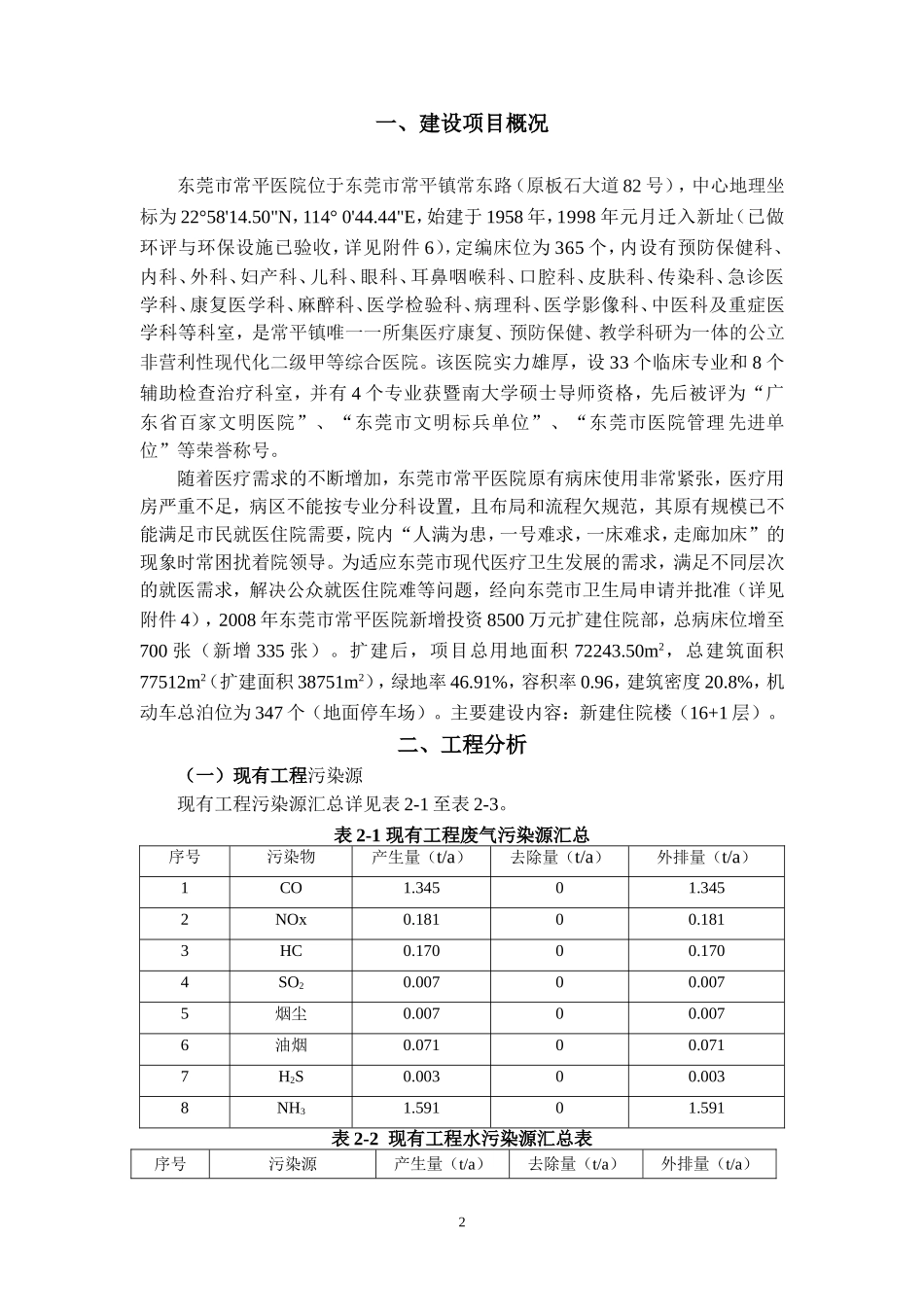 东莞常平医院改扩建项目_第2页