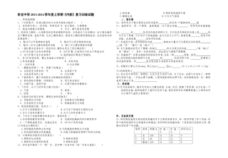 章内能期末复习训练试题