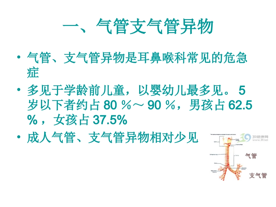 气管、支气管和食管异物的诊治原则_第2页