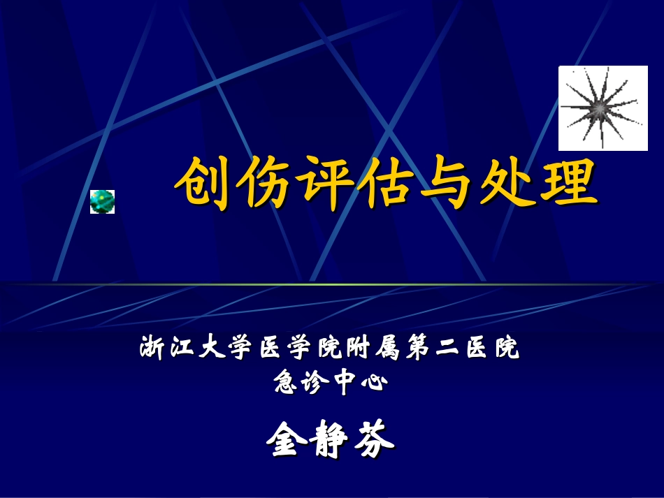 创伤评估与处理_第1页