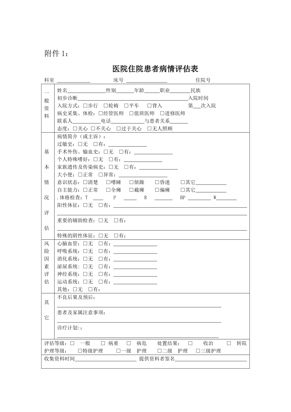 患者病情评估操作规范与程序6.5_第2页