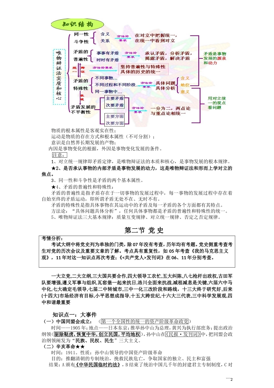事业单位知识点个人吐血整理(强烈推荐)_第2页