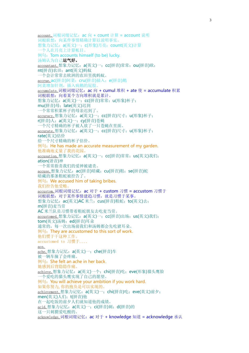 万词右脑光速图形图像记单词-最符合中国人习惯之方法a_第3页