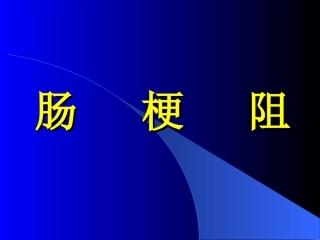 [PPT]肠梗阻