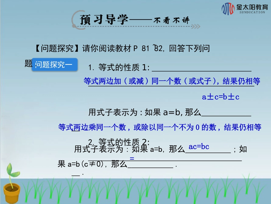 《等式的性质》导学案_第3页