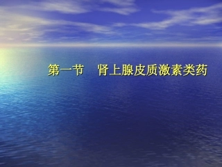 糖皮质激素类药