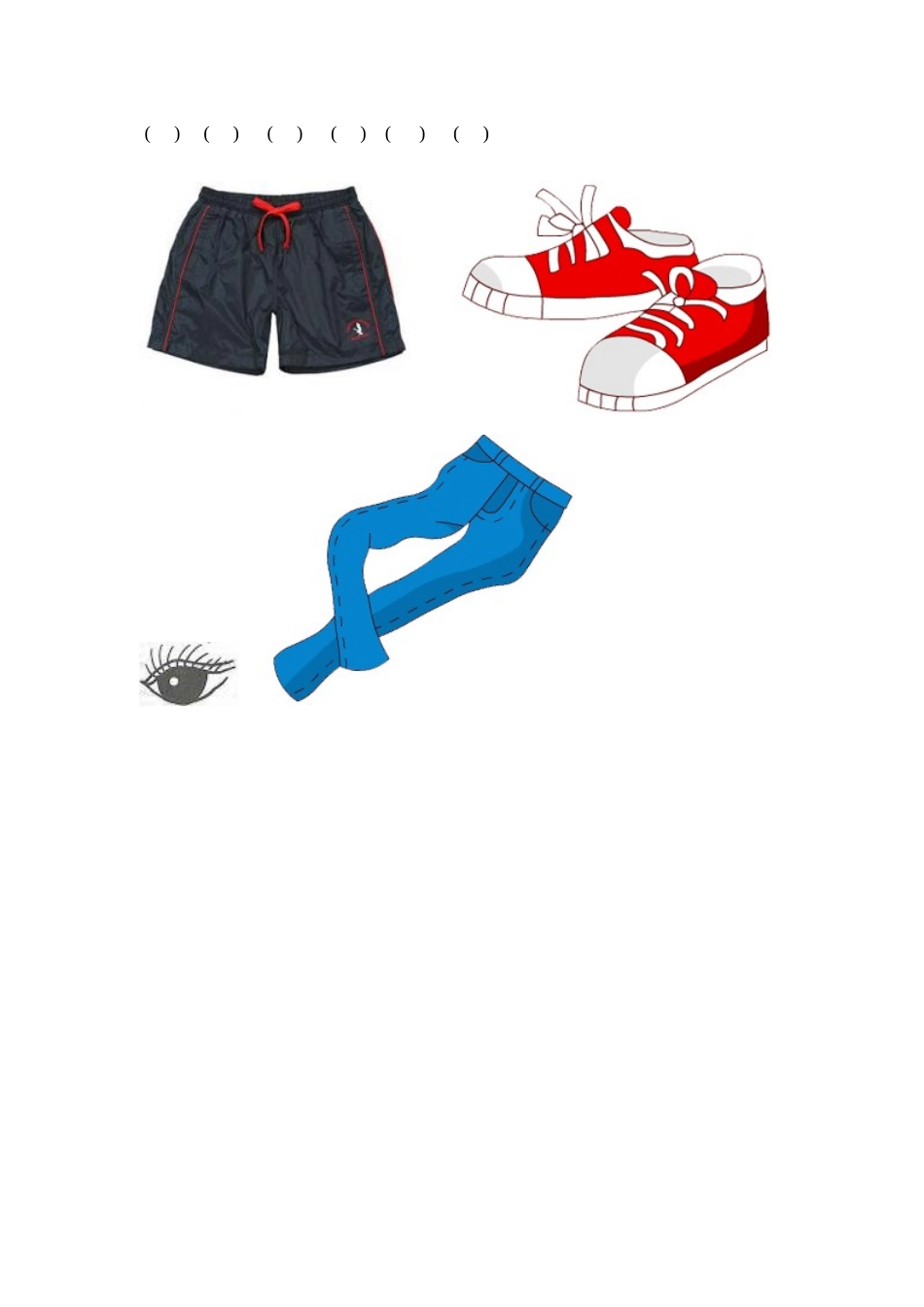 小学四年级英语单词竞赛试卷_第3页