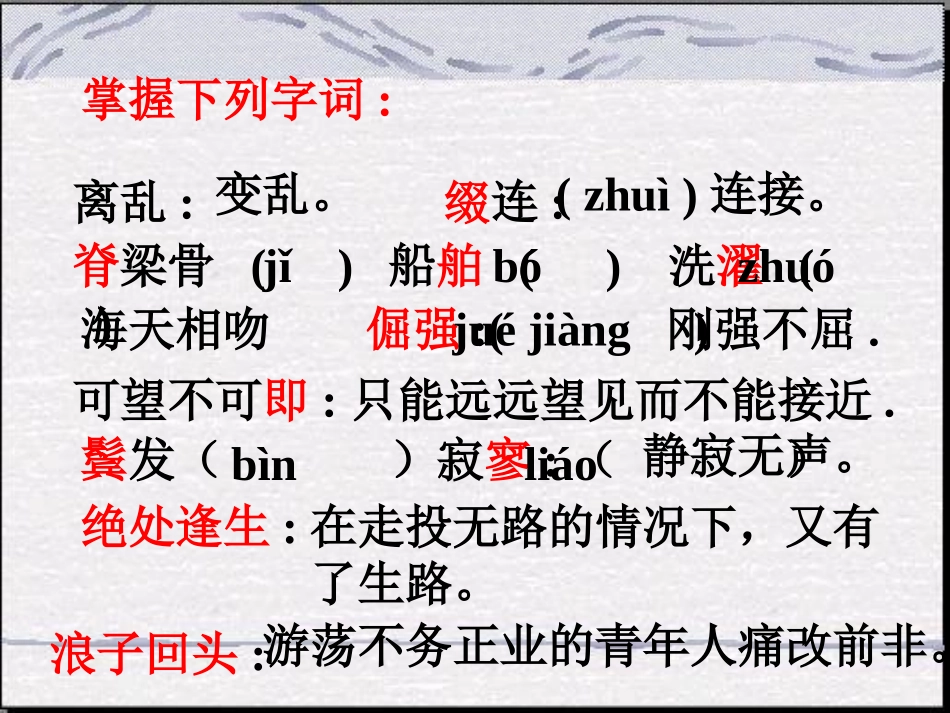 人教新课标版初中七上《理想》课件_第3页