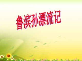 《鲁滨孙漂流记》教学课件2