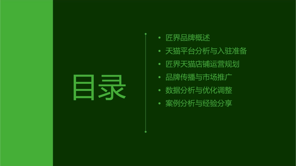 匠界天猫入驻开店品牌运营规划  实例课件_第2页