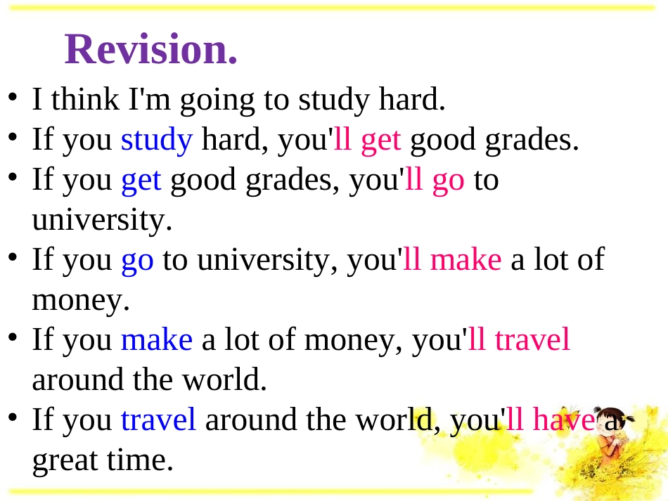 2013新目标英语初二上册Unit10_If_you_go_to_the_party_you'll_have_a_great_time全单元课件[3]_第3页