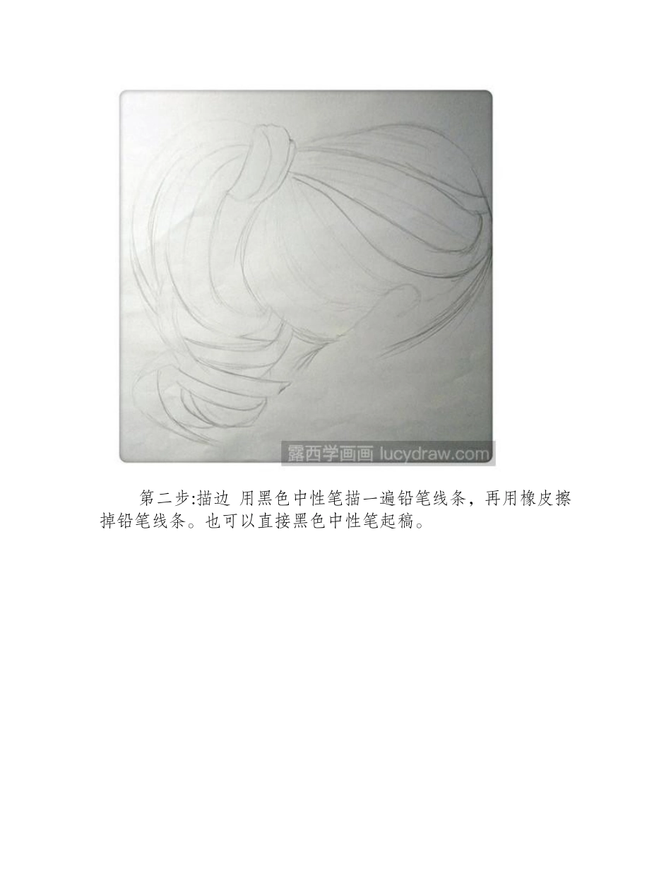 马尾辫插画教程插画教程_第2页
