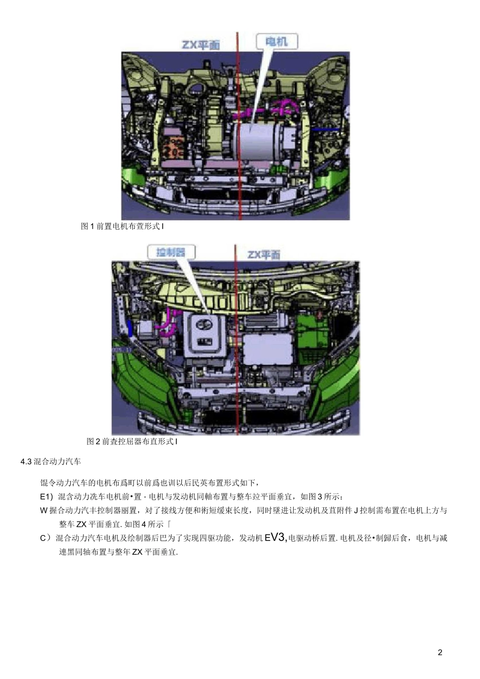 汽车电动汽车用电机及控制器布置规范_第2页