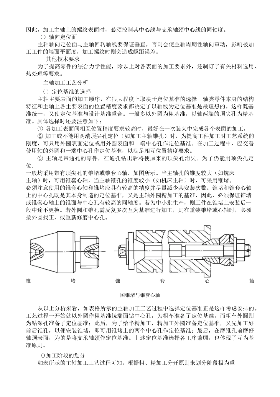 CA6140型卧式车床主轴的加工工艺过程_第2页