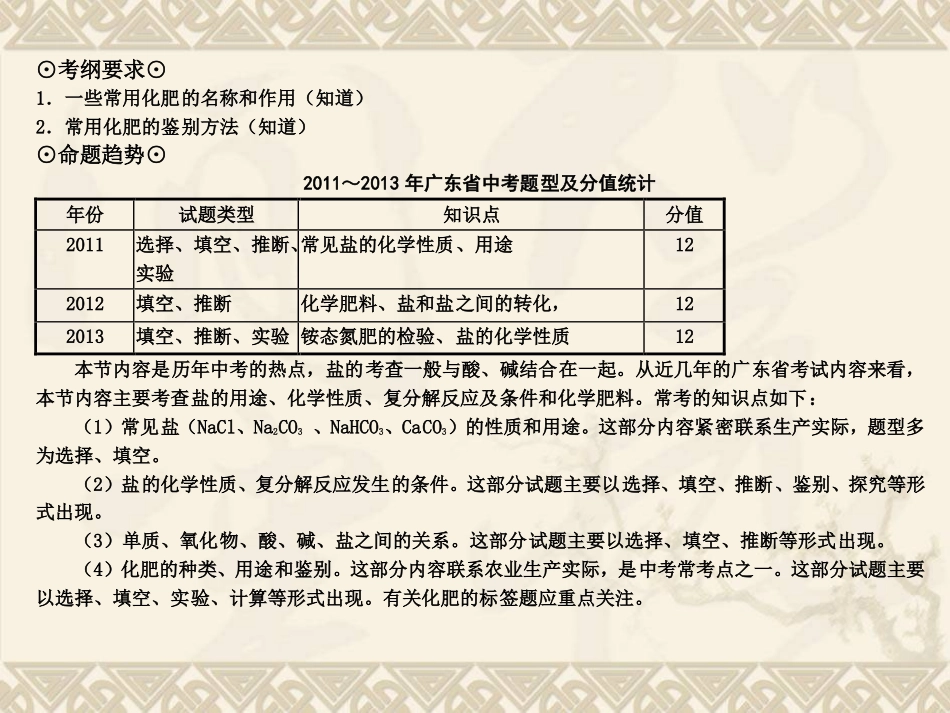 考点21盐的化学性质和化学肥料_第2页
