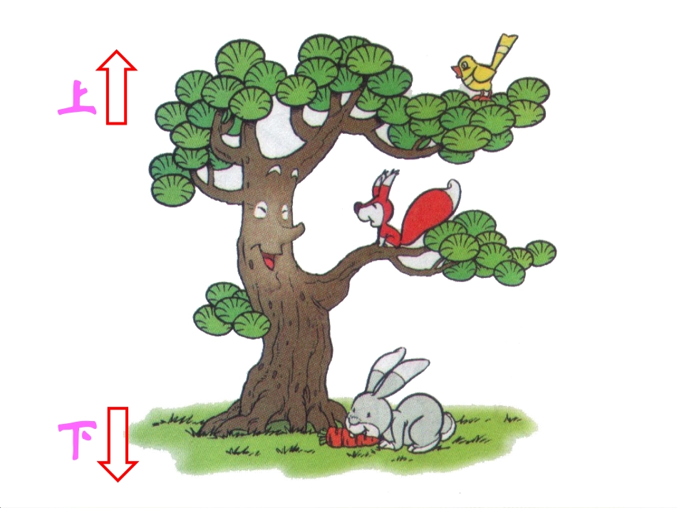 北师大版数学一年级上册《上下》PPT课件_第3页