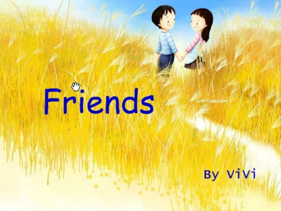 人教版小学英语第3课_My_Friends_PPT课件_第2页