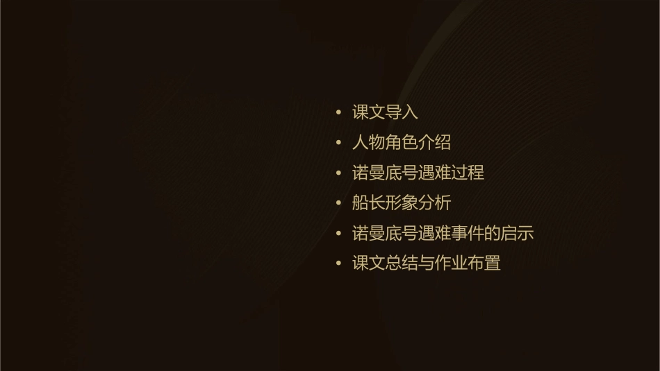 北师大版五年级上册《诺曼底号遇难记》课件_第2页