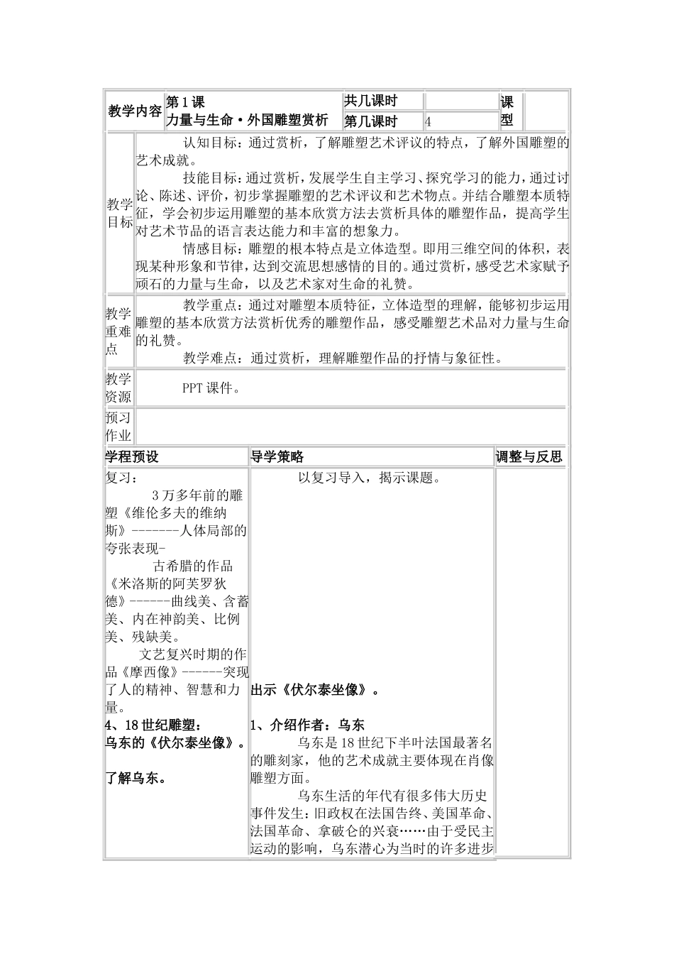 生命与力量外国雕塑_第1页