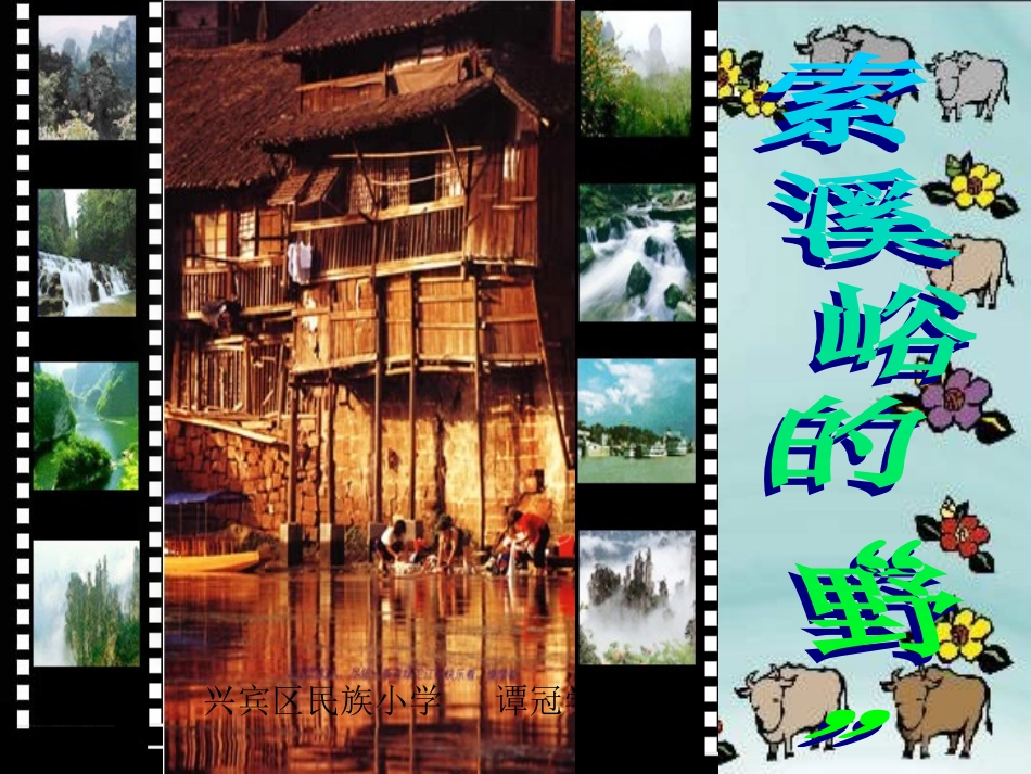 索溪峪的“野”PPt_第1页