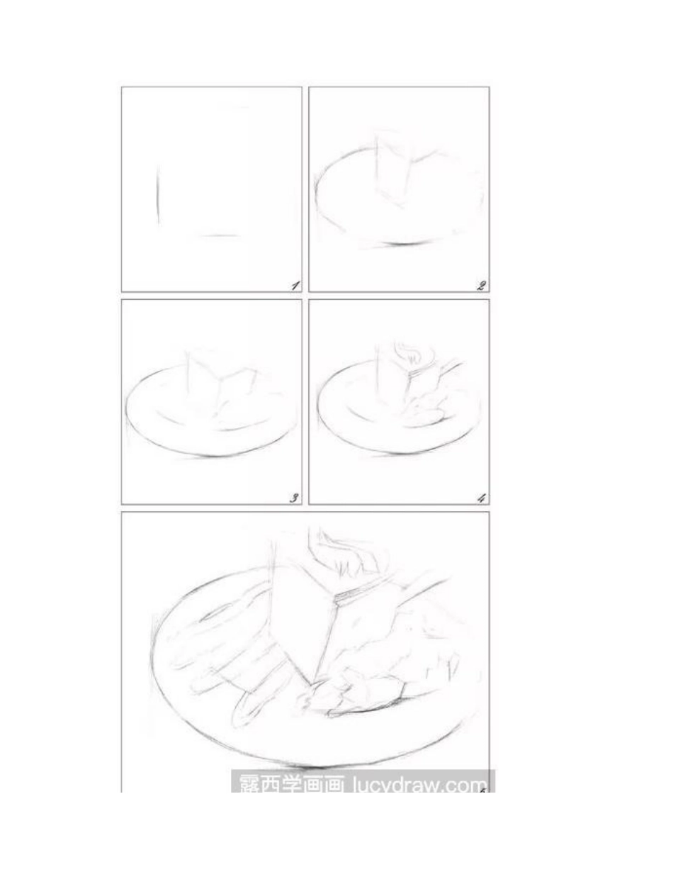 奶油蛋糕素描教程图解素描教程1_第2页