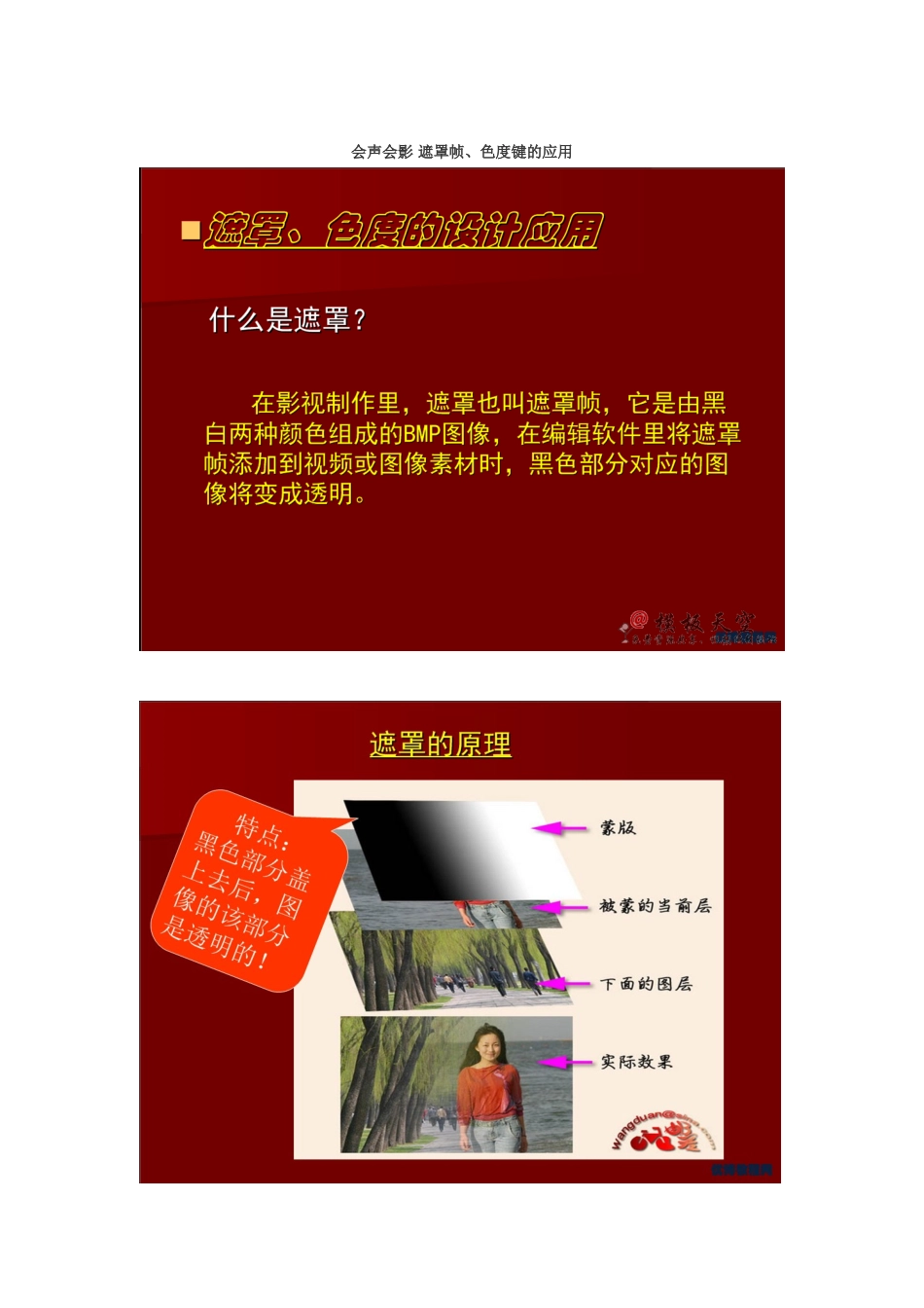 会声会影_遮罩帧制作方法_第1页