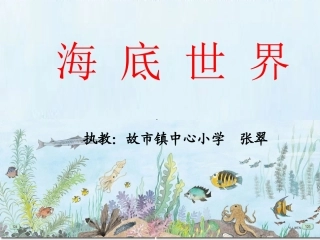 《海底世界》课件