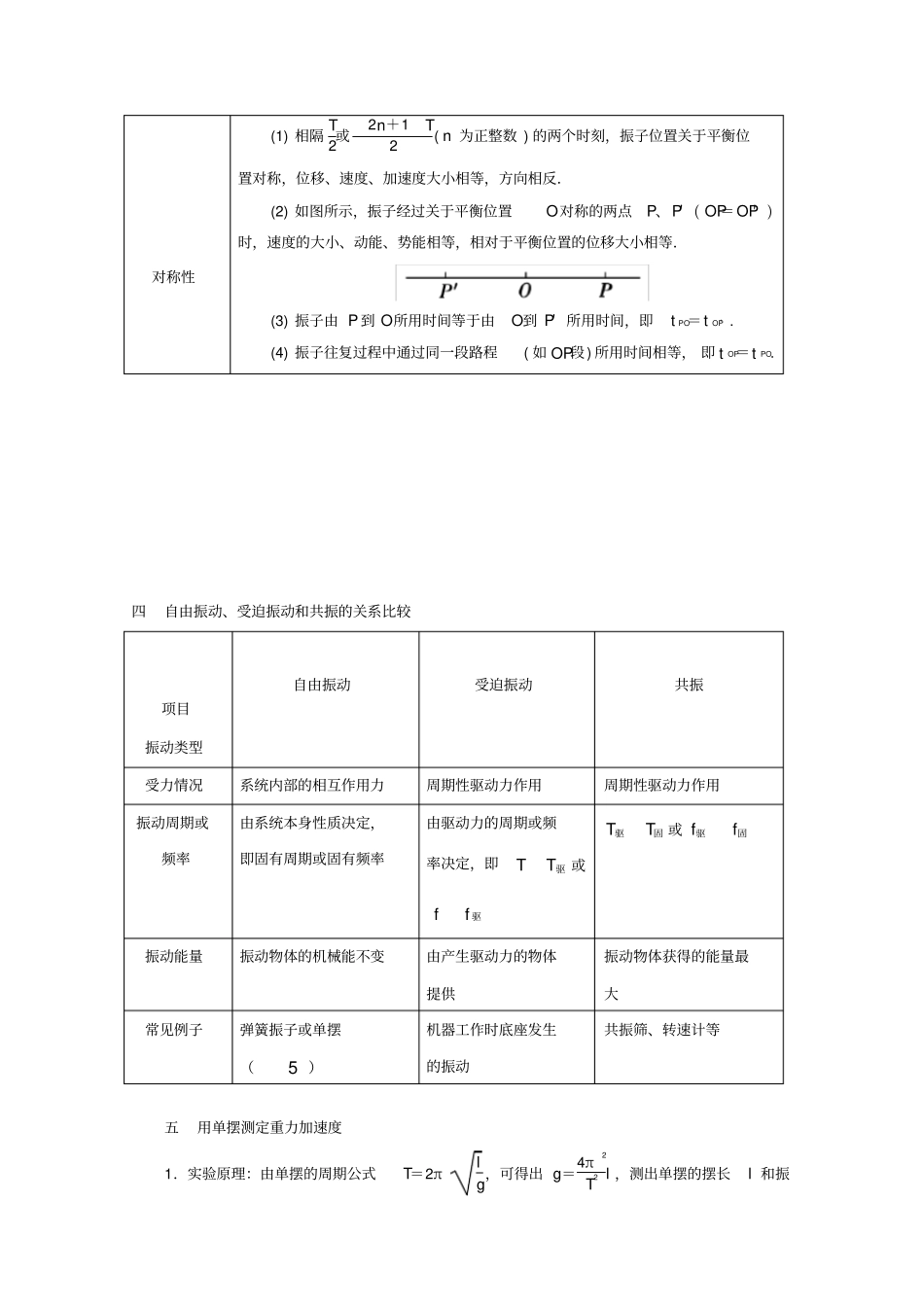 2020版高考物理热点快速突破_专题17：机械振动和机械波选考含解析_第3页