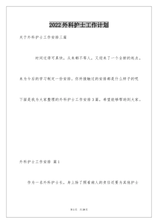 2024外科护士工作计划_9