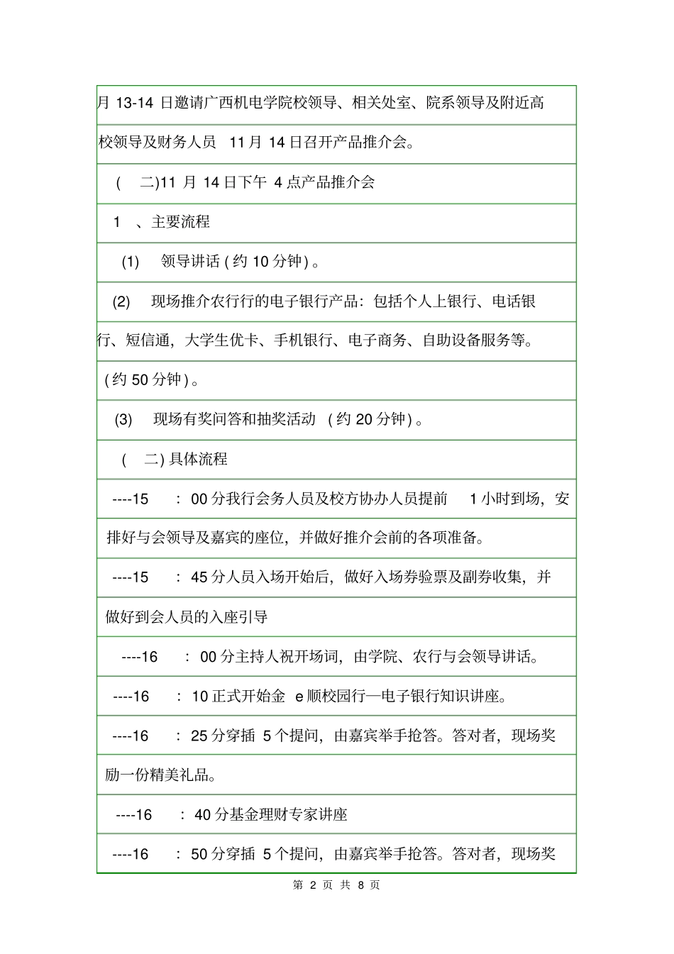 2020电子银行业务营销方案活动方案_第2页
