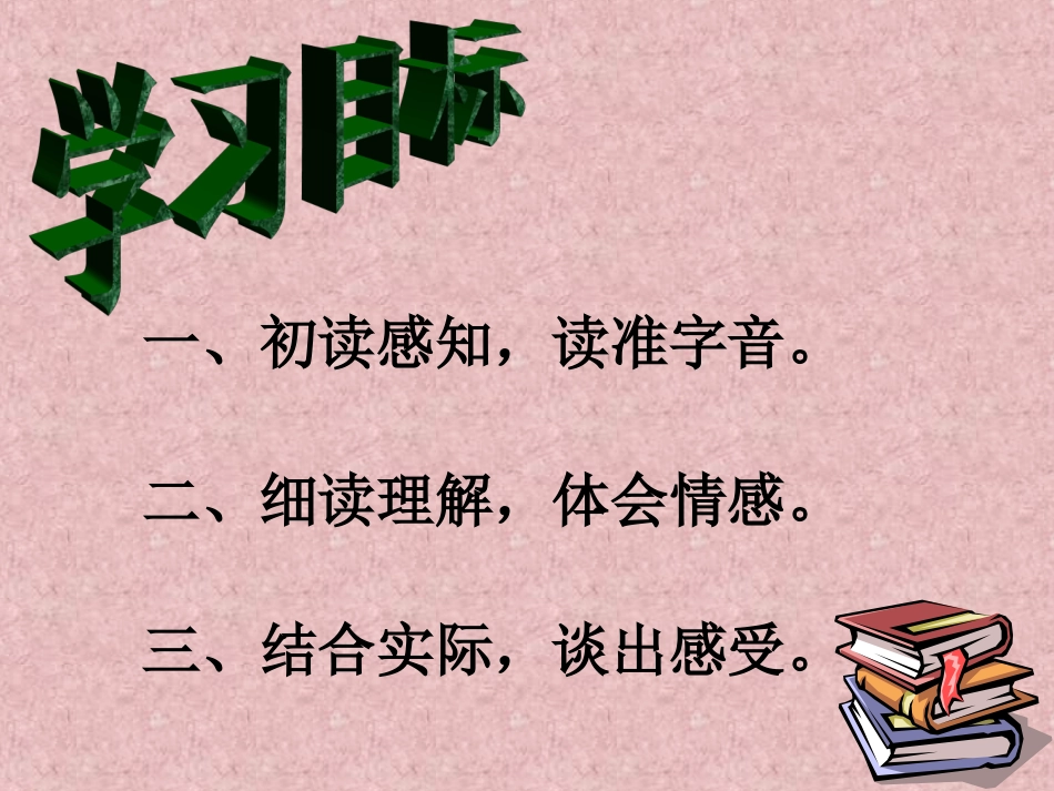 （北师大版）二年级语文下册课件妈妈的爱_第2页