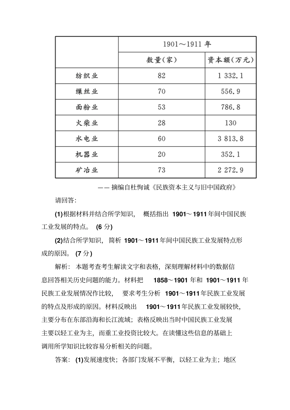 2020高考历史二轮强化提能：非选择题解题技巧5非选择题的行文组织能力_第3页