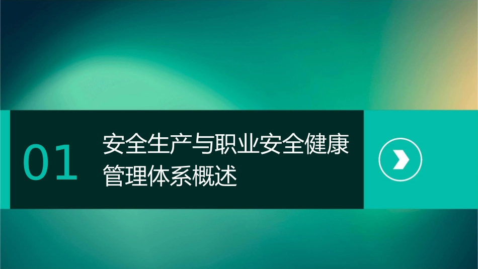 安全生产与职业安全健康管理体系通用课件_第3页