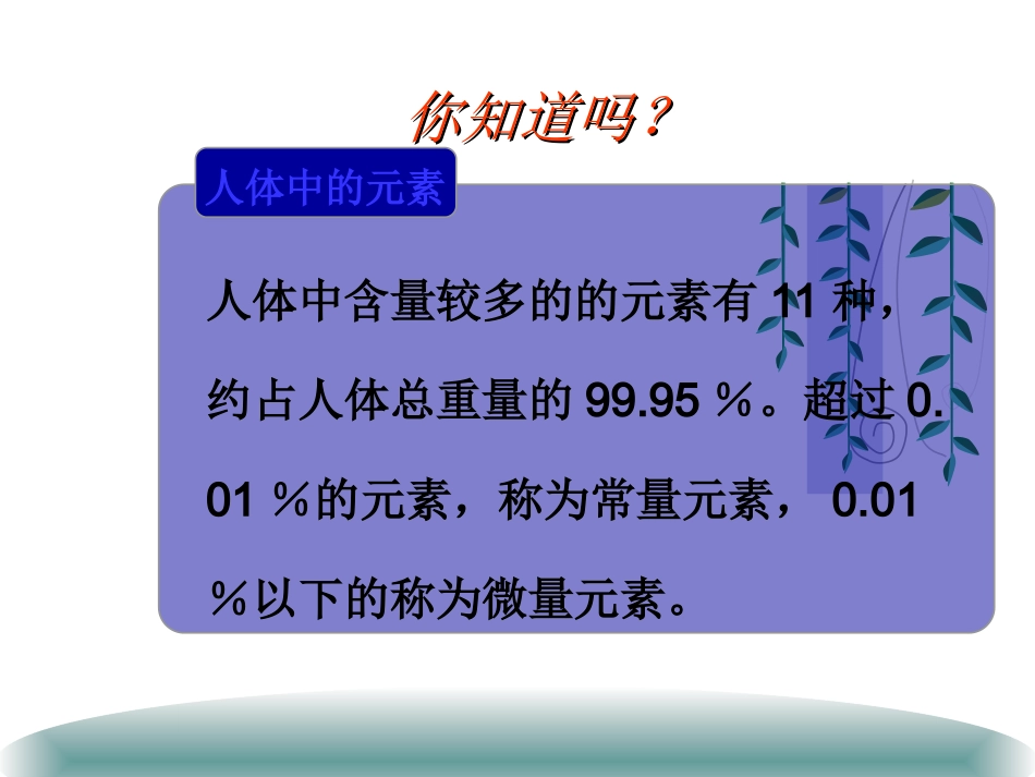 化学元素与人体健康(人教版)2_第2页