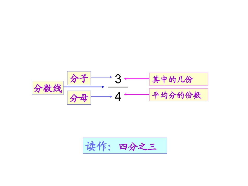 三年级上《分数的初步认识练习》_第2页