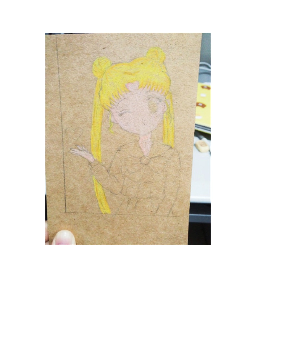 美少女简笔画简单涂色教程简笔画教程1_第2页