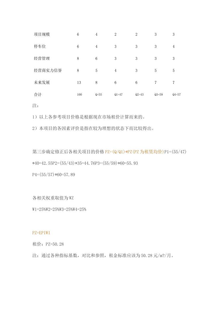 商铺租金定价法则之市场定价法_第3页