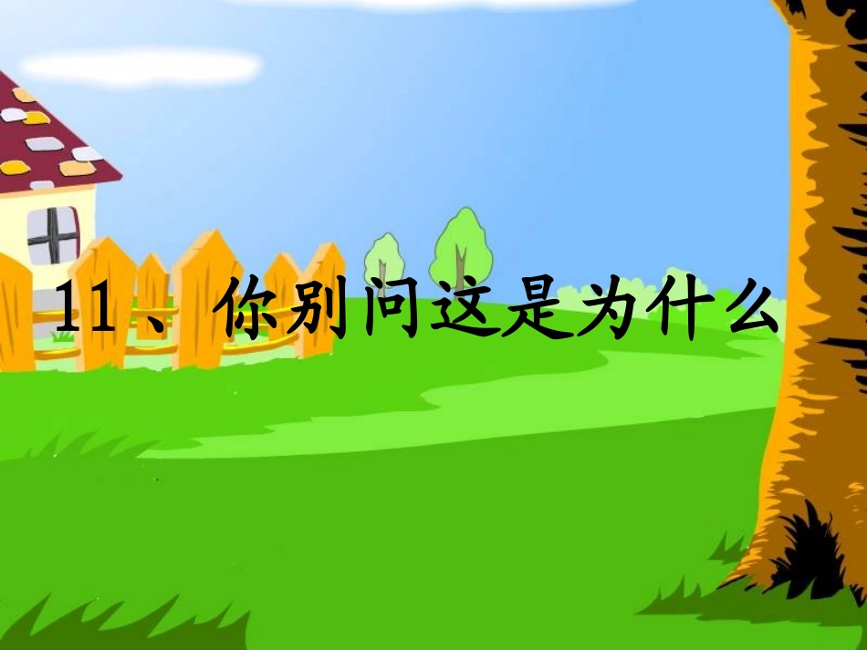 《你别问这是为什么》课件_第2页