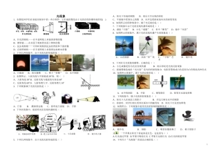 光现象试题2015113