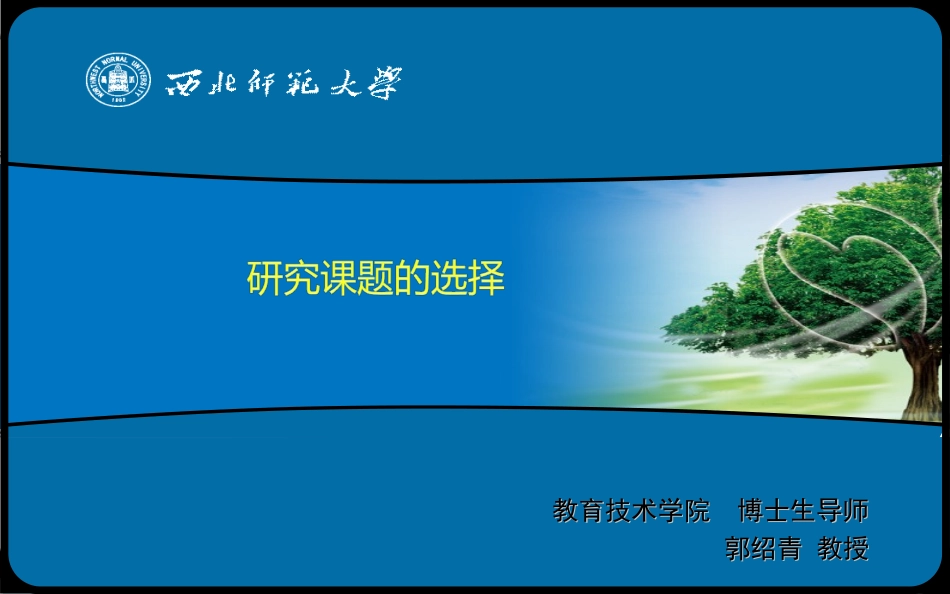 研究课题的选题_第1页