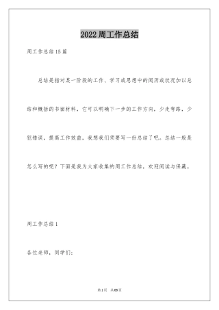 2024周工作总结_1