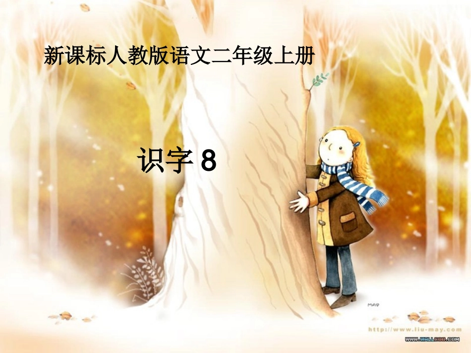 识字8课件(新课标人教版语文二年级上)_第1页
