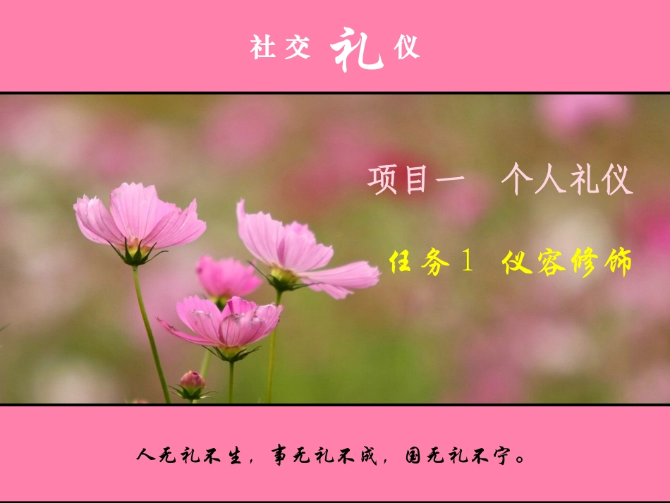 《社交礼仪》个人礼仪课件1_第1页