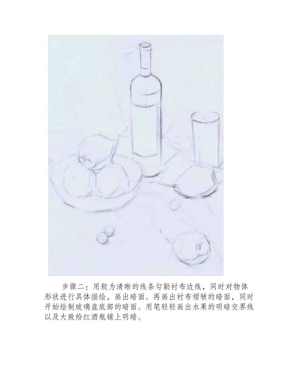 静物素描必修教程素描教程_第2页