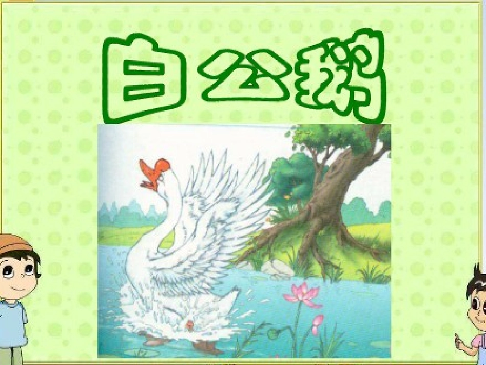 白公鹅PPT_第1页