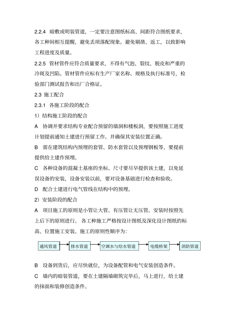 2工程重点难点分析及对策强电给排水_第2页