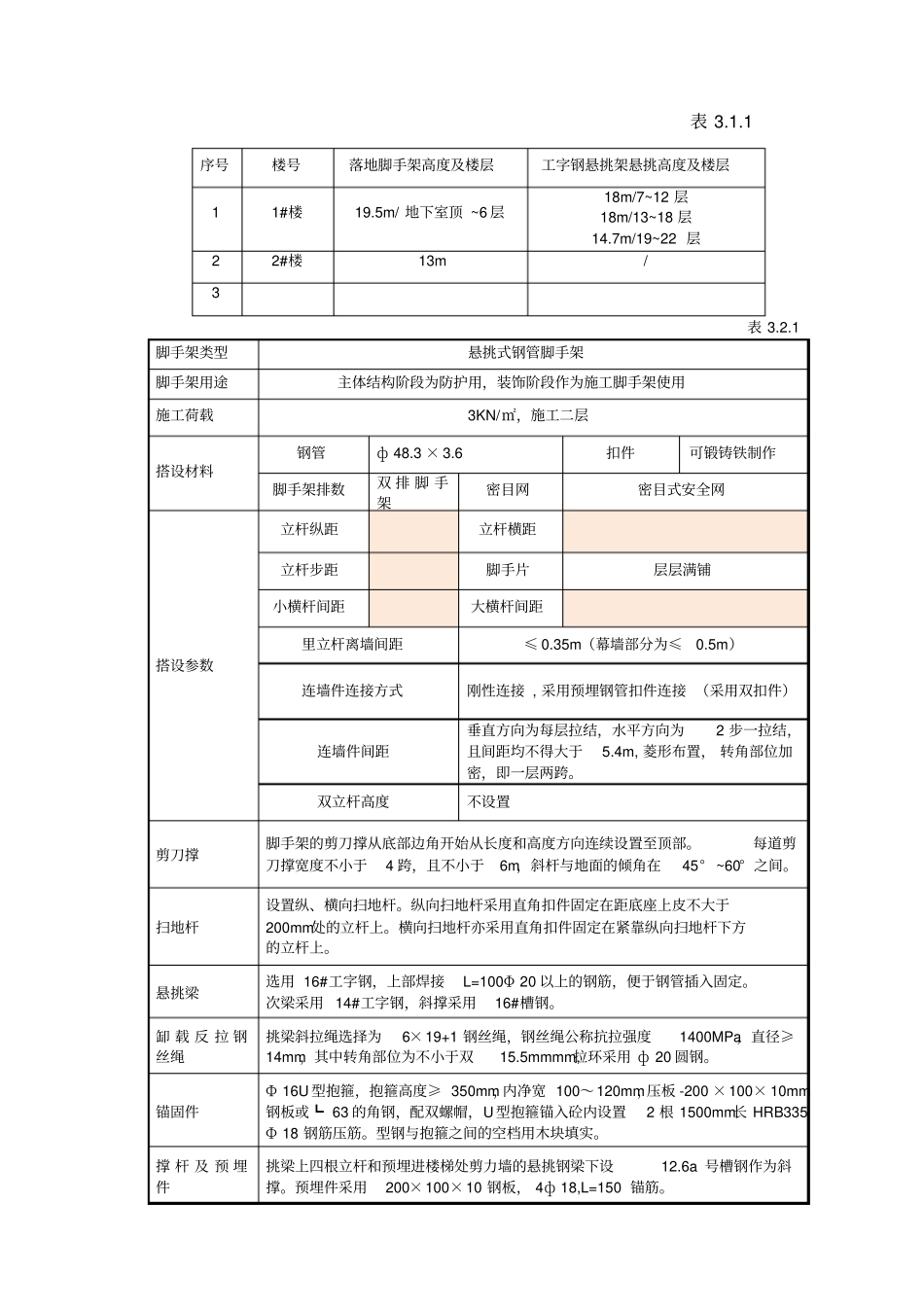 2悬挑脚手架方案样板20170220_第2页